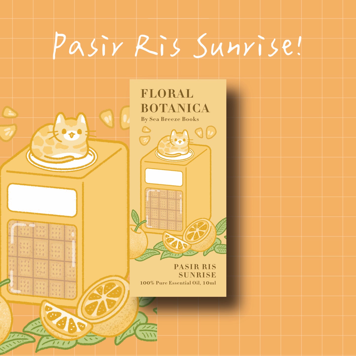 Sea Breeze Exclusive: Flora Botanica Pure Essential Oil (10ml) | 海風獨家:花蕊草本純精油(10毫升)