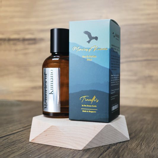 Memories of Kumano (Eau de Parfum, 50ml) ◎Travellers, by Sea Breeze Books