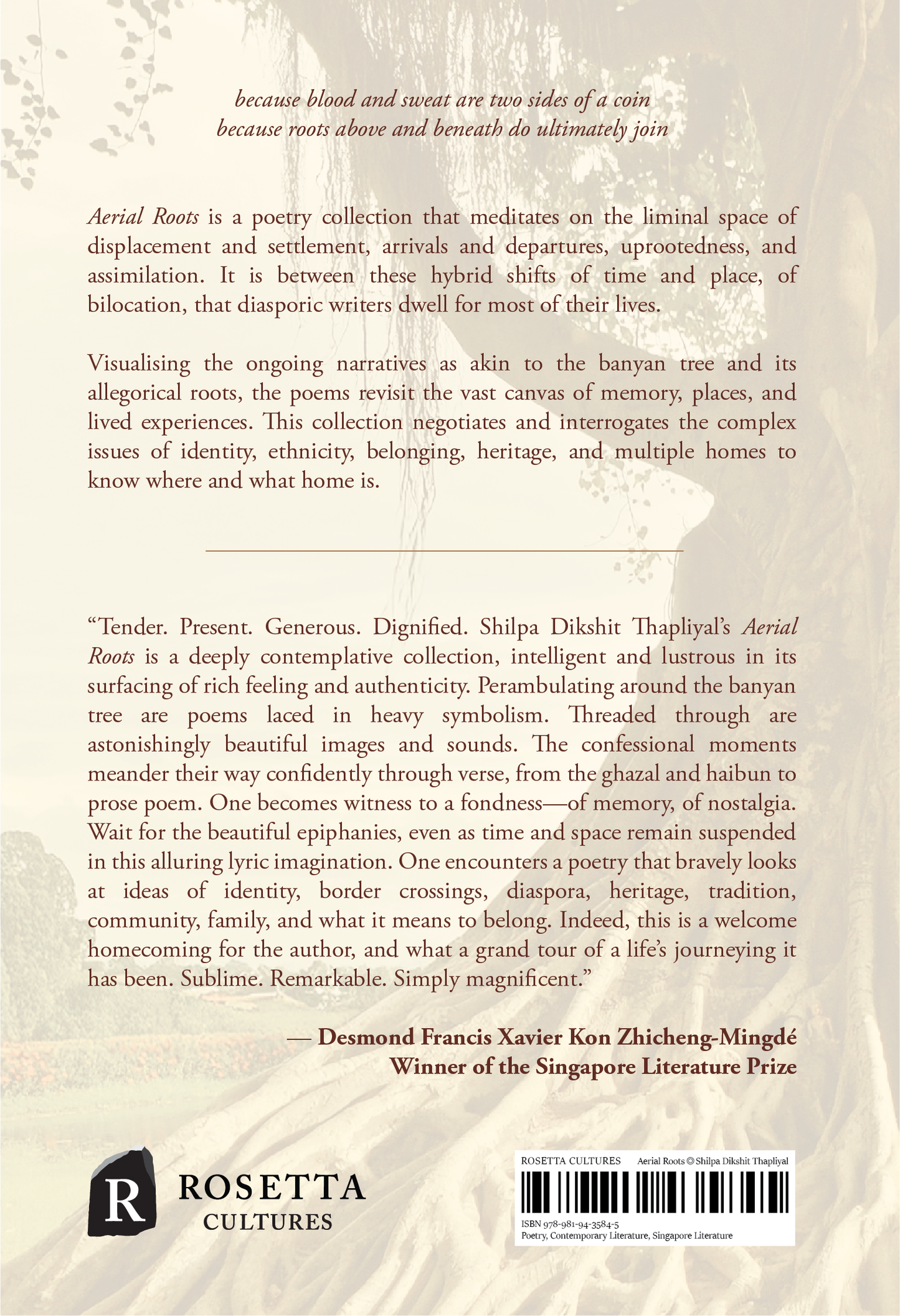 [Pre-Order] Aerial Roots: Loops Of Infinity And Other Poems◎Shilpa Dikshit Thapliyal