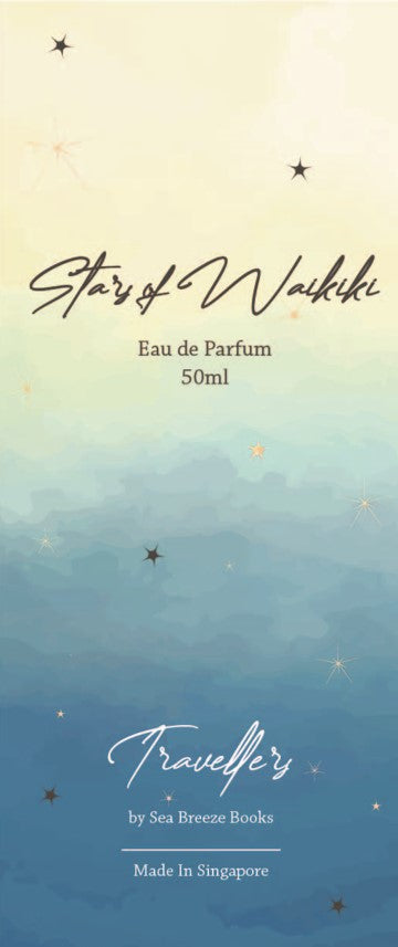 Stars of Waikiki (Eau de Parfum, 50ml) ◎Travellers, by Sea Breeze Books