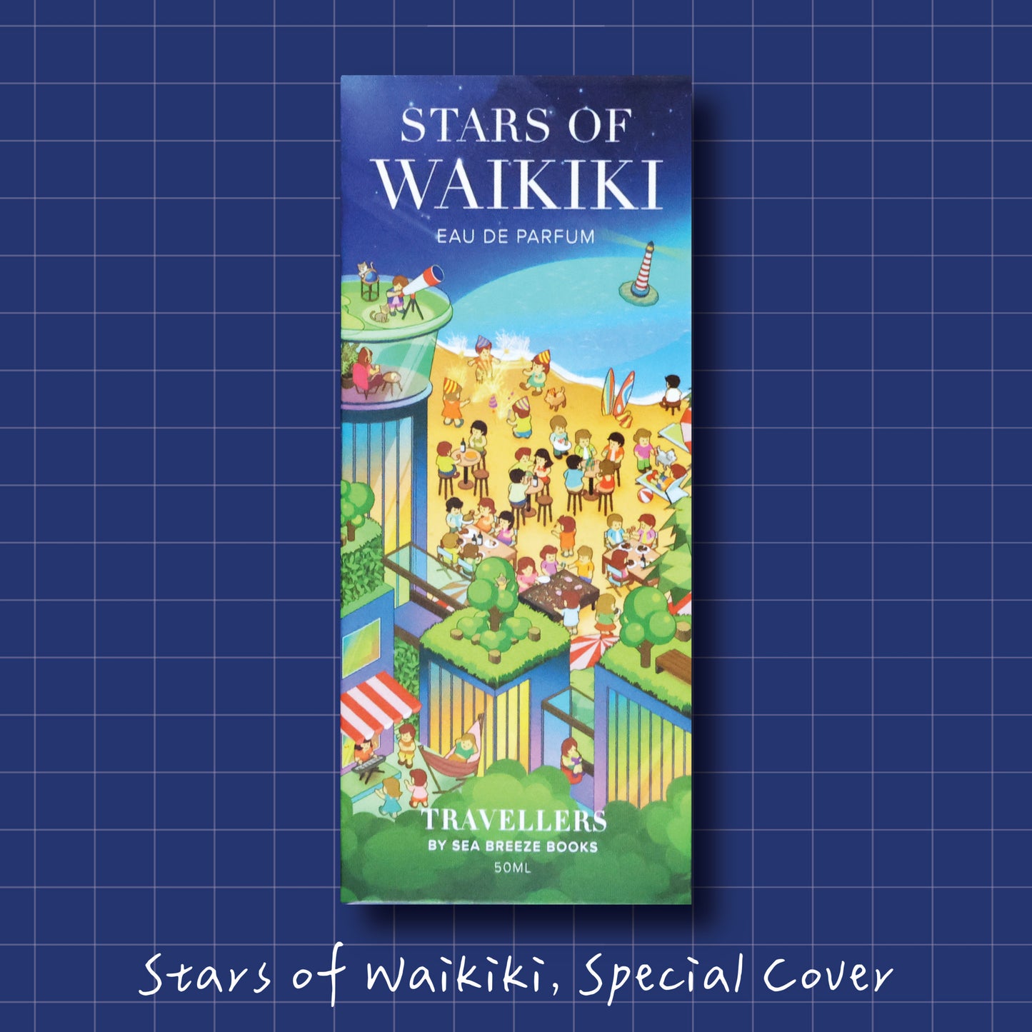 Stars of Waikiki (Eau de Parfum, 50ml) ◎Travellers, by Sea Breeze Books