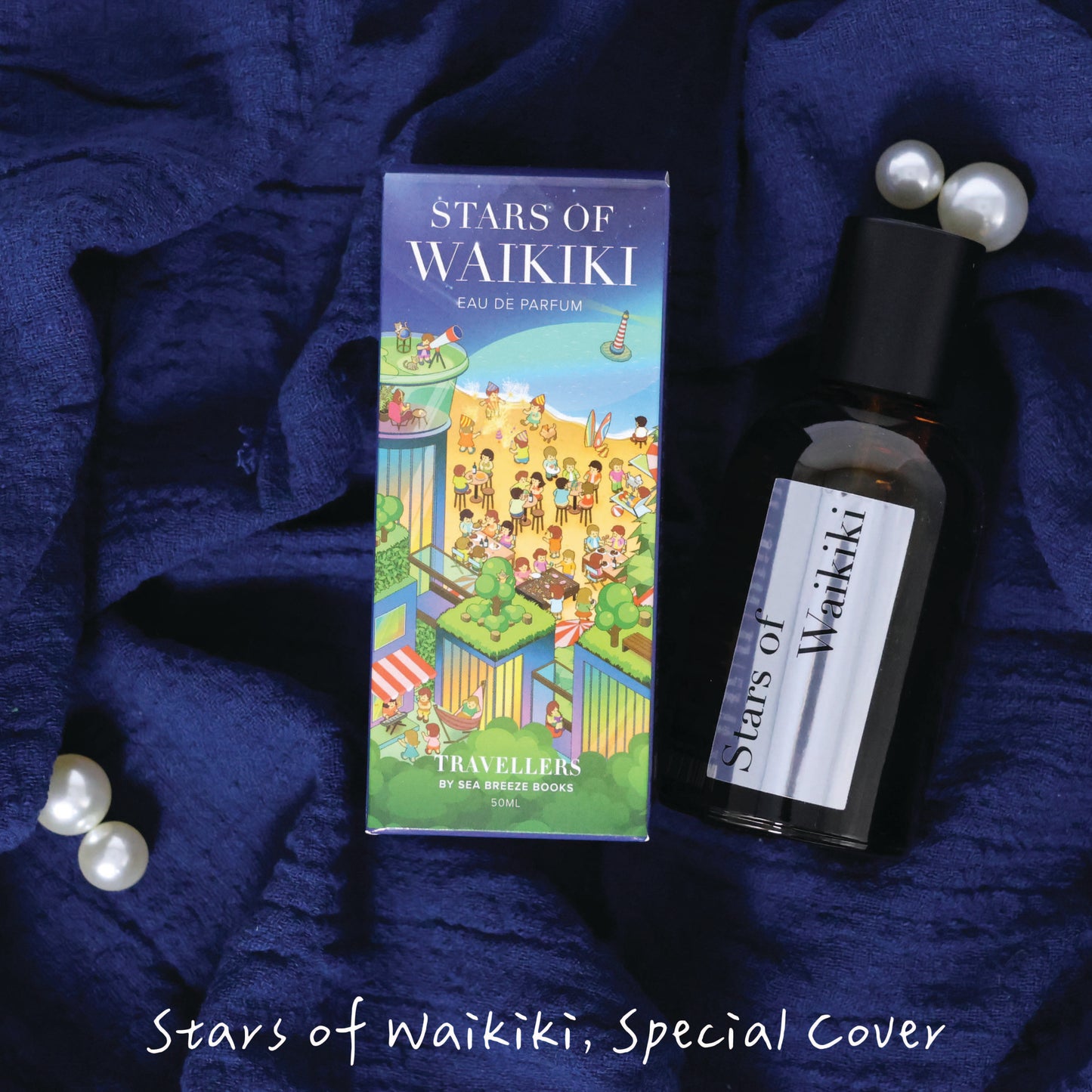 Stars of Waikiki (Eau de Parfum, 50ml) ◎Travellers, by Sea Breeze Books